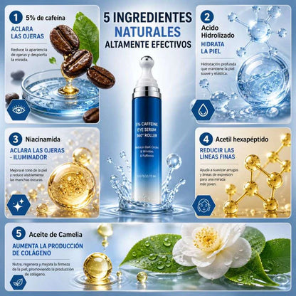 Eyelifth® ✨Serum de Cafeina al 5% 🫘 🧪 Recupera tu mirada y vuelve a darle vida a tu rostro 👁️❄️